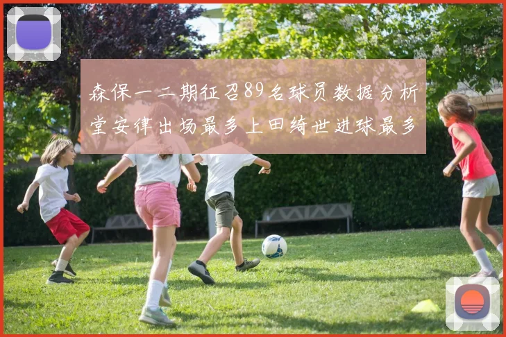 森保一二期征召89名球员数据分析堂安律出场最多上田绮世进球最多