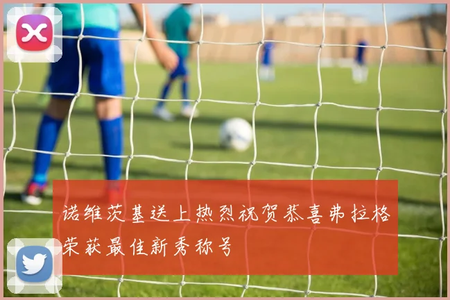 诺维茨基送上热烈祝贺恭喜弗拉格荣获最佳新秀称号